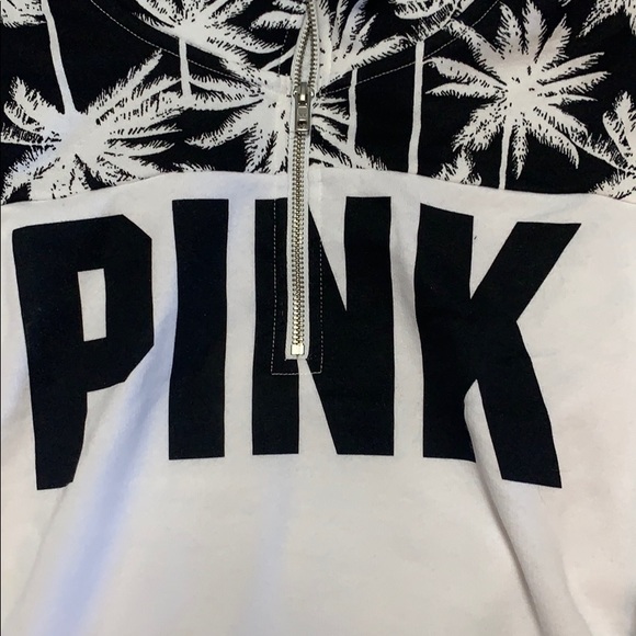 Victoria’s Secret PINK limited edition half zip summer sweatshirt - Picture 3 of 5